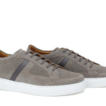 Sneakers in camoscio traforato color sabbia  con fondo in gomma leggera 1481FLOOSS 299  UN ROSSI 