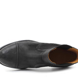 Stivaletto beatles in nabuk anticato nero con fondo in gomma 8304TBANNE 388 ROSSI 