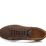Sneaker in camoscio traforato color marrone e fondo in gomma leggera 326FMUST 59 ROSSI 