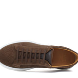 Sneaker in camoscio traforato color marrone e fondo in gomma leggera 326FMUST 59 ROSSI 