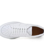 Sneaker in vitello bianco e fondo in gomma leggera 1017POFFW 13 ROSSI 