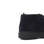 Polacchino stringato in camoscio ingrassato blu e fondo gomma leggera 1250PHSSBLU 298 ROSSI 