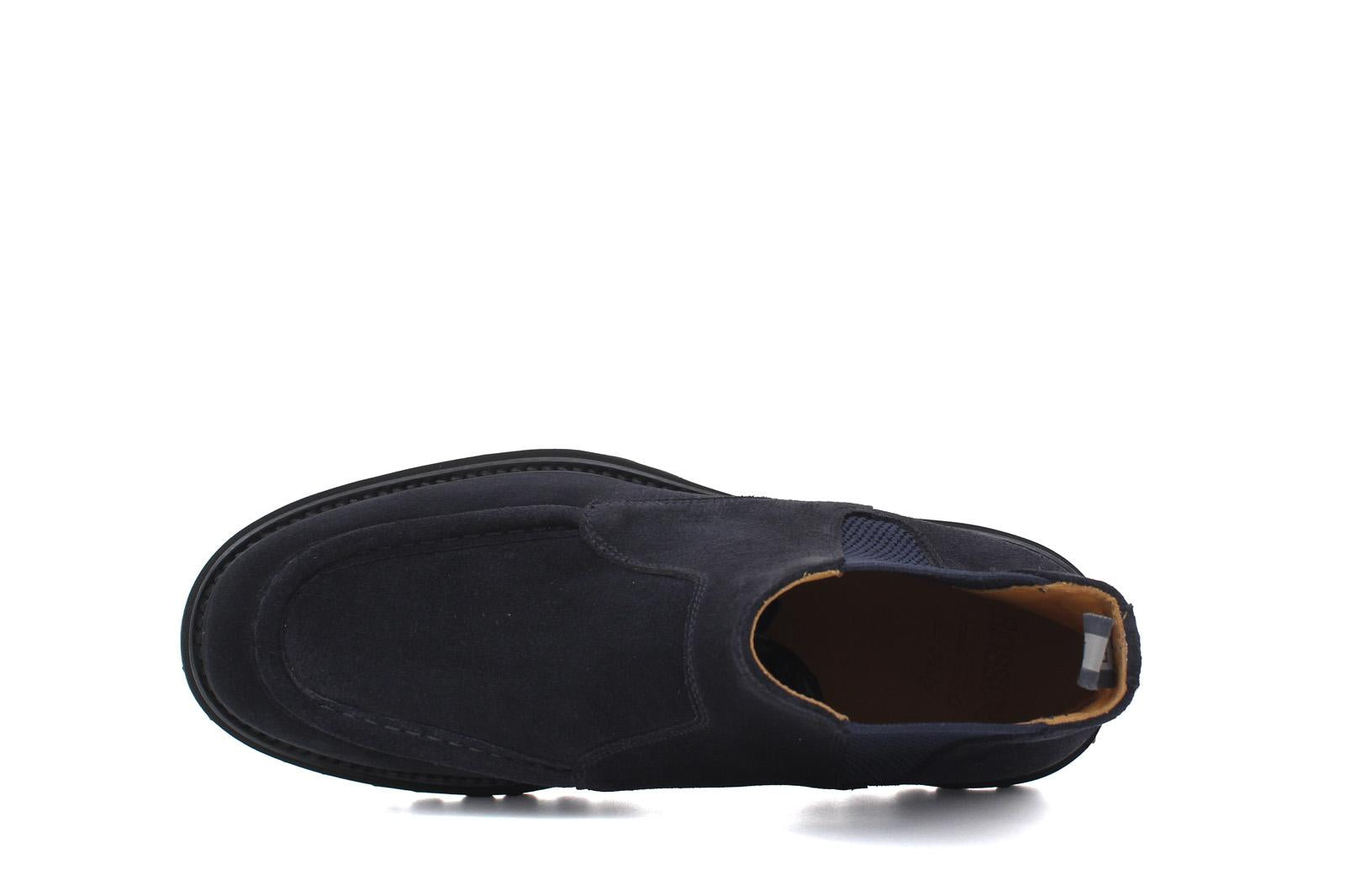 Stivaletto modello beatles in camoscio blu e fondo in gomma leggera 881PHSSBLU 92 ROSSI 