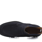 Stivaletto modello beatles in camoscio blu e fondo in gomma leggera 881PHSSBLU 92 ROSSI 