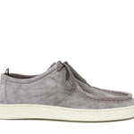 Sneaker modello ingegnere in camoscio lavato color roccia e fondo in gomma 1052TCLO 242  UN ROSSI 