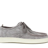 Sneaker modello ingegnere in camoscio lavato color roccia e fondo in gomma 1052TCLO 242  UN ROSSI 