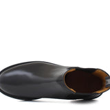 Beatles donna in vitello spazzolato nero con fondo in gomma leggera D220PCNER 23 ROSSI 