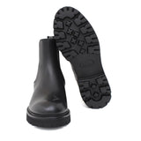 Beatles donna in vitello a pieno fiore color nero con fondo in gomma leggera D213PSNER 32 ROSSI 