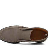 Polacchino con elastico centrale in camoscio  color sabbia e fondo in gomma leggera 1602PCHSBIS 1093 ROSSI 