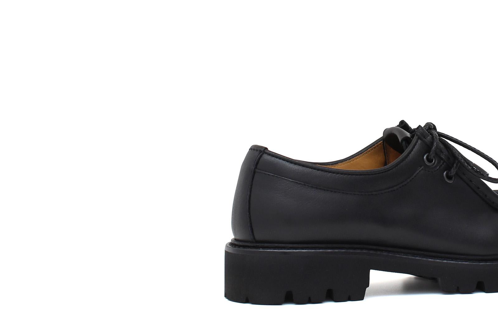 Stringata donna stile ingegnere in vitello morbido nero con fondo in gomma leggera D211VNE 15 ROSSI 