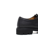 Stringata donna stile ingegnere in vitello morbido nero con fondo in gomma leggera D211VNE 15 ROSSI 