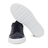 Sneaker in vitello bottalato color blu e fondo in gomma leggera 643VBOTTN 149 ROSSI 