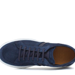 Sneakers in camoscio traforato navy  con fondo in gomma leggera 1481FLOOLT 33  UN ROSSI 