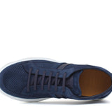 Sneakers in camoscio traforato navy  con fondo in gomma leggera 1481FLOOLT 33  UN ROSSI 