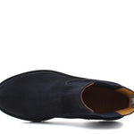 Beatles in camoscio color  blu e fondo in gomma leggera 9154CTPHSSBLU 204 ROSSI 