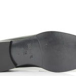 Mocassino in vernice blu con fondo in cuoio 8600VBLU 414  UN ROSSI 