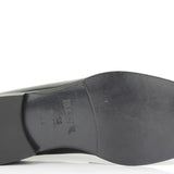 Mocassino in vernice blu con fondo in cuoio 8600VBLU 414  UN ROSSI 