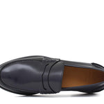 College stile inglese in vitello spazzolato blu con fondo in gomma leggera 5940GCBLU 89 ROSSI 