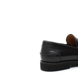 College stile inglese in vitello spazzolato nero con fondo in gomma leggera 5940GCNE 973 ROSSI 