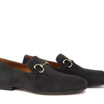 Mocassino con accessorio lavorazione sacchetto intero in camoscio t. moro e fondo cuoio con inserto cucito 8690CFPE 1041 ROSSI 
