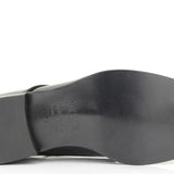 Derby in vernice blu con fondo in cuoio 7608VBLU 192  UN ROSSI 