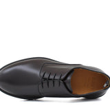 Derby in vitello spazzolato bordò con fondo in gomma leggera 1279CALB 510 ROSSI 