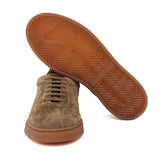 Sneaker in camoscio lavato marrone con  fondo in gomma 272TFAR 297 ROSSI 