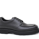 Derby in pellame bufalo color  nero con fondo in gomma leggera 1203REXN 397 ROSSI 