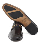 Mocassino in canguro testa di moro con fondo in cuoio antiscivolo cucito blake 7712CANTM 975 ROSSI 