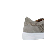 Sneaker in camoscio traforato color roccia e fondo in gomma leggera 326FROCC 170 ROSSI 