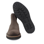 Beatles in camoscio color testa di moro e fondo in gomma leggera 9154CTPHSM 120 ROSSI 