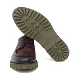 Derby modello ingegnere in vitello anticato marrone e fondo in gomma leggera 458BOSMAR 112 ROSSI 