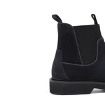 Stivaletto modello beatles in suede blu  con fondo in gomma leggera 1281PCHBLU 1140 ROSSI 