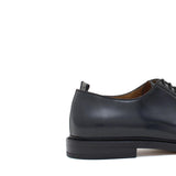 Derby liscio in vitello spazzolato verde bottiglia con fondo cuoio antiscivolo 6403CTBOT 171 ROSSI 