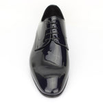 Derby in vernice blu con fondo cuoio 5560LVEPBLU 253 ROSSI 