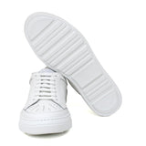 Sneaker in vitello bottalato color bianco e fondo in gomma leggera 643VBOFFW 958 ROSSI 