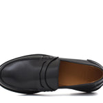 College stile inglese in vitello a pieno fiore nero con fondo gomma leggero 5316GWSERNE 351 ROSSI 