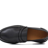 College stile inglese in vitello a pieno fiore nero con fondo gomma leggero 5316GWSERNE 351 ROSSI 