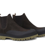 Beatles  in camoscio ingrassato testa di moro e riporto in caucciù con fondo gomma leggero 414PEBHSMO 130 ROSSI 