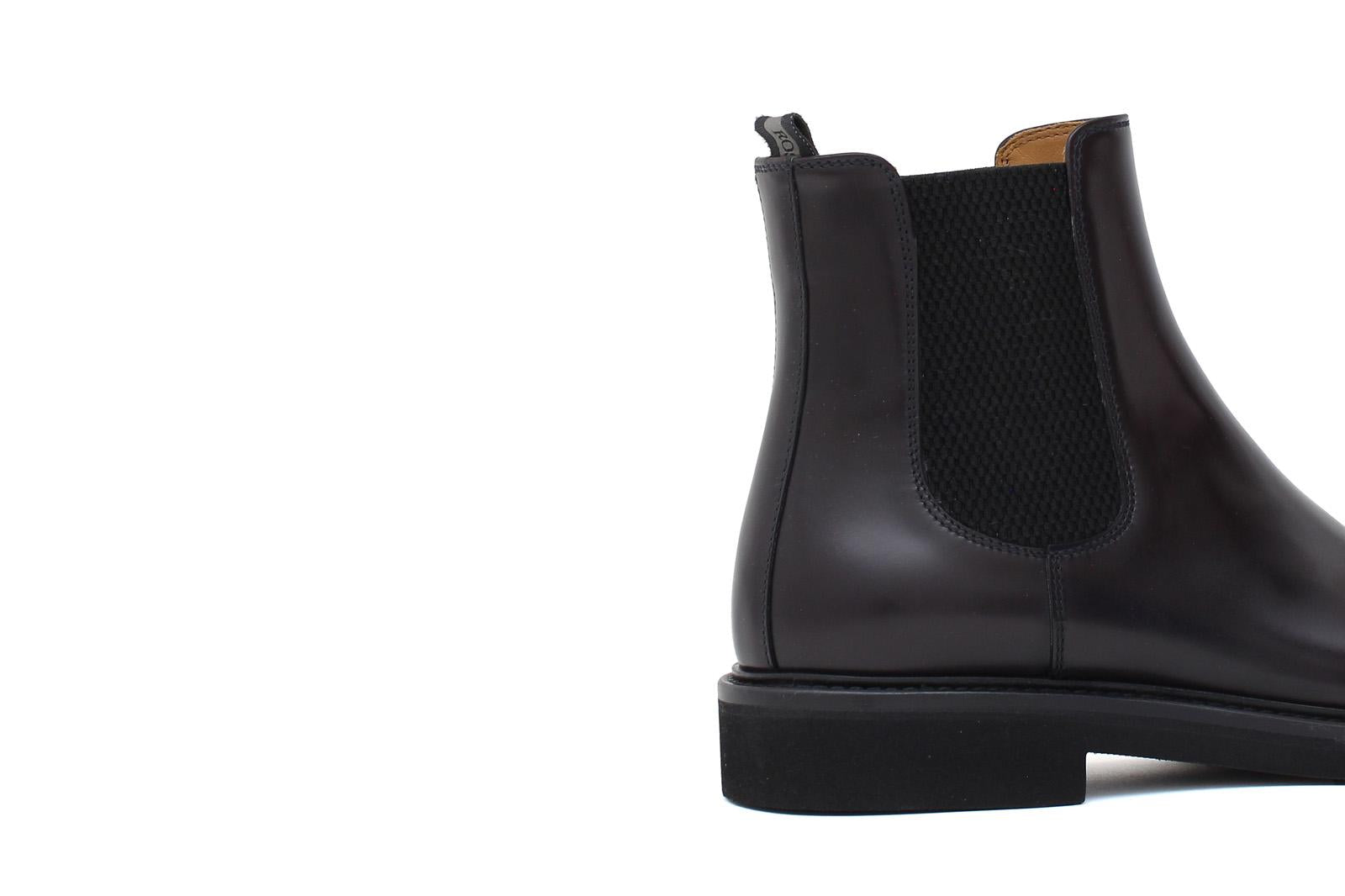 Beatles donna in vitello spazzolato bordò con fondo in gomma leggera D220PCALBOR 8 ROSSI 