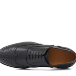 Francesina in stile inglese in vitello a pieno fiore colore nero con fondo cuoio antiscivolo 8292SERNER 1127 ROSSI 