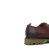 Derby modello ingegnere in vitello anticato marrone e fondo in gomma leggera 458BOSMAR 112 ROSSI 