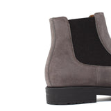 Stivaletto modello beatles in camoscio color fango con fondo in gomma 9154PHSBIS 283 ROSSI 
