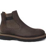 Beatles in camoscio color testa di moro e fondo in gomma leggera 9154CTPHSM 120 ROSSI 