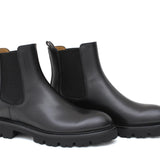 Beatles donna in vitello a pieno fiore color nero con fondo in gomma leggera D213PSNER 32 ROSSI 