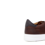 Sneaker  in vitello naturale marrone con fondo in gomma leggera 238LDC 403  UN ROSSI 