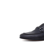 Mocassino con accessorio a sacchetto intero in vitello naturale blu sfumato con fondo cuoio antiscivolo 269DIXB 1016 ROSSI 