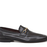 Mocassino in canguro testa di moro con fondo in cuoio antiscivolo cucito blake 7712CANTM 975 ROSSI 