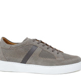 Sneakers in camoscio traforato color sabbia  con fondo in gomma leggera 1481FLOOSS 299  UN ROSSI 