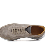 Sneaker  in camoscio traforato colore sabbia e fondo leggero Vibram 1010FLTCLO 504 ROSSI 
